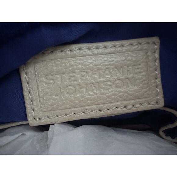 Stephanie Johnson Leather Handbag Ivory leather Bag by Stephanie Johnson - Picture 8 of 16